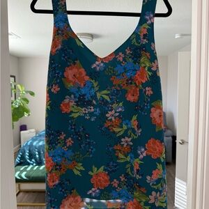 Cabi Floral Sleeveless Top